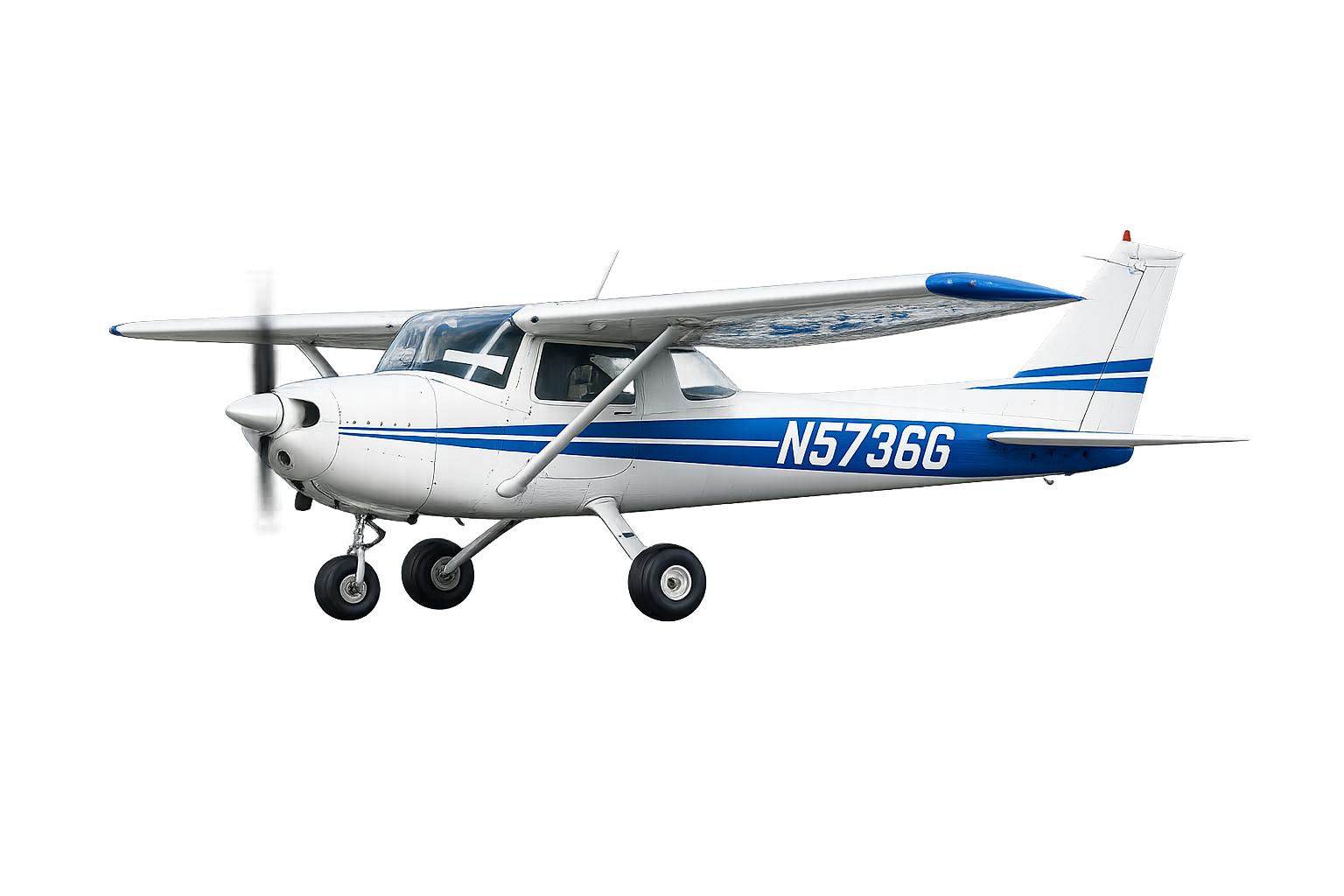 Cessna 150 training aircraft at SkyRise Air, Lago Vista TX